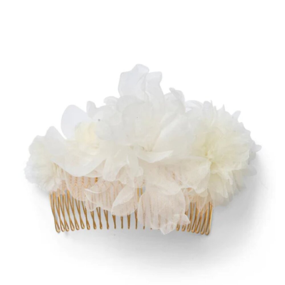 LELET NY Lydia Floral Hair Comb